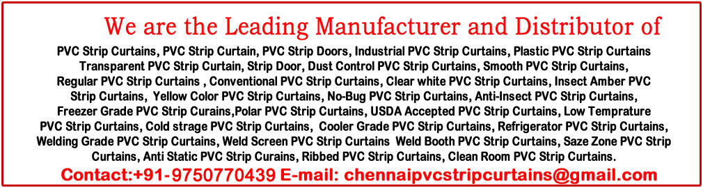 chennai pvc strips curtains